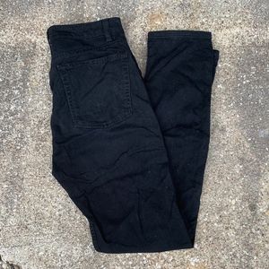 American Apparel Black Denim Jeans
